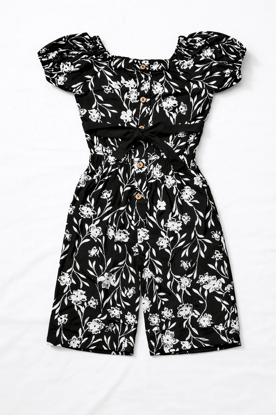 Girls Printed Jumpsuit
