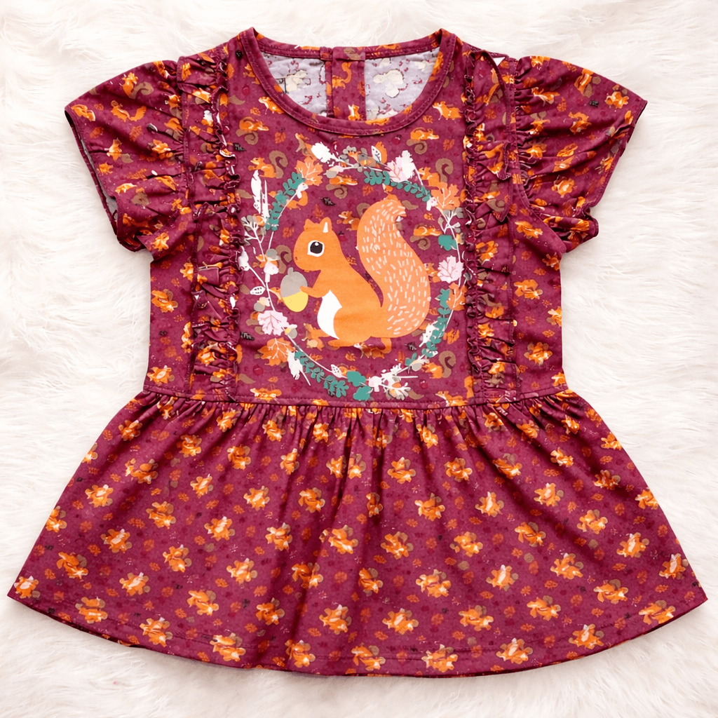 Girls Printed Sleeveless TOP
