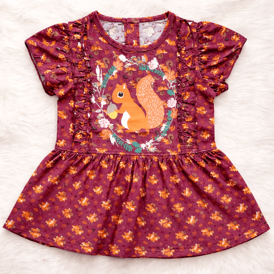 Girls Printed Sleeveless TOP