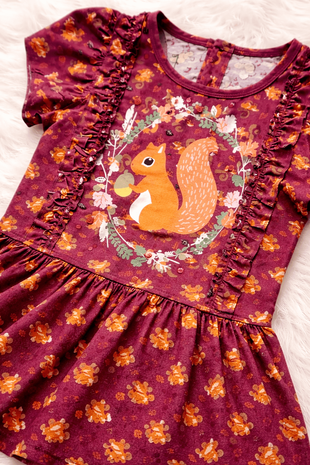 Girls Printed Sleeveless TOP