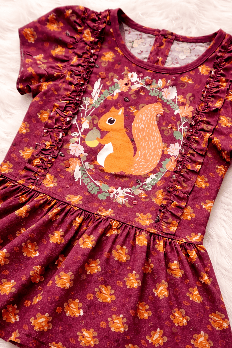 Girls Printed Sleeveless TOP