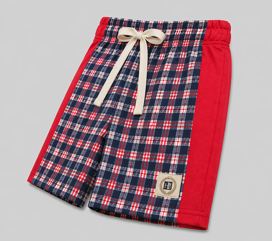 Boys Check Short