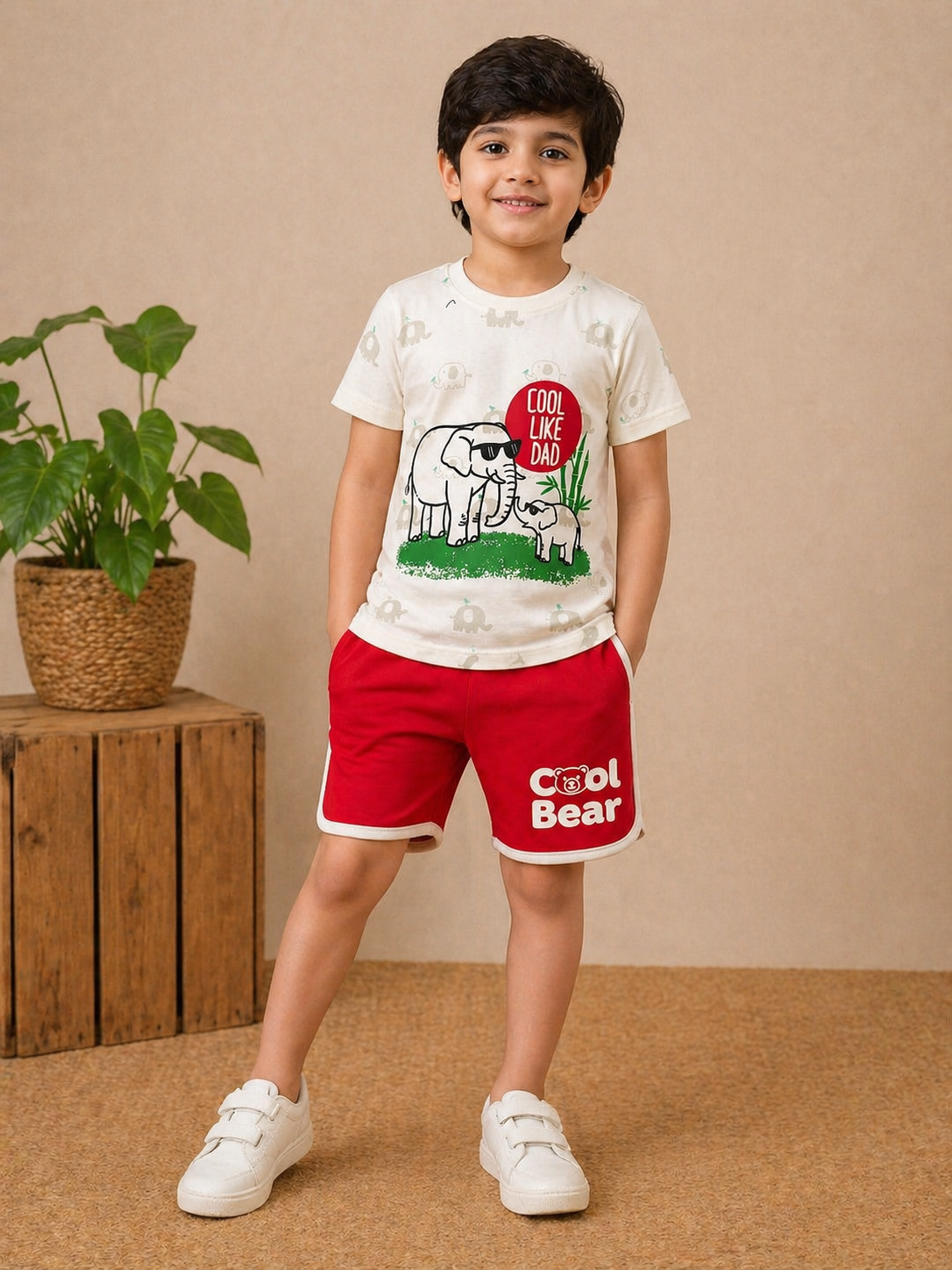 Boys Graphic T-Shirt & Short Set