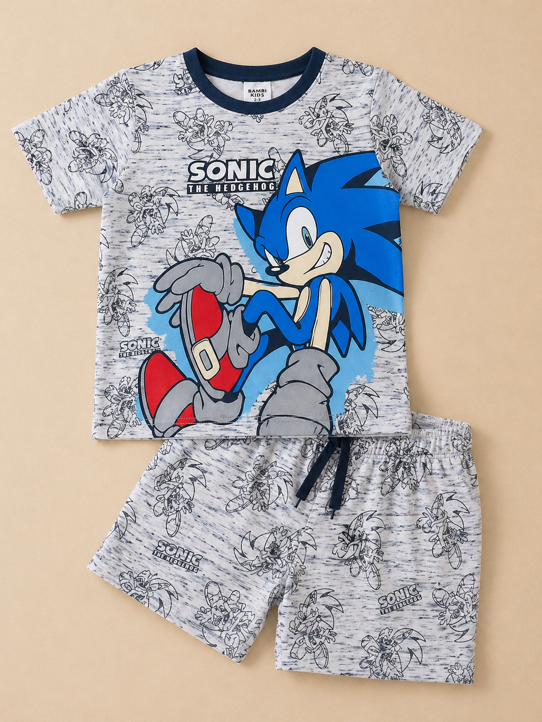 Boys Sonic Graphic Set