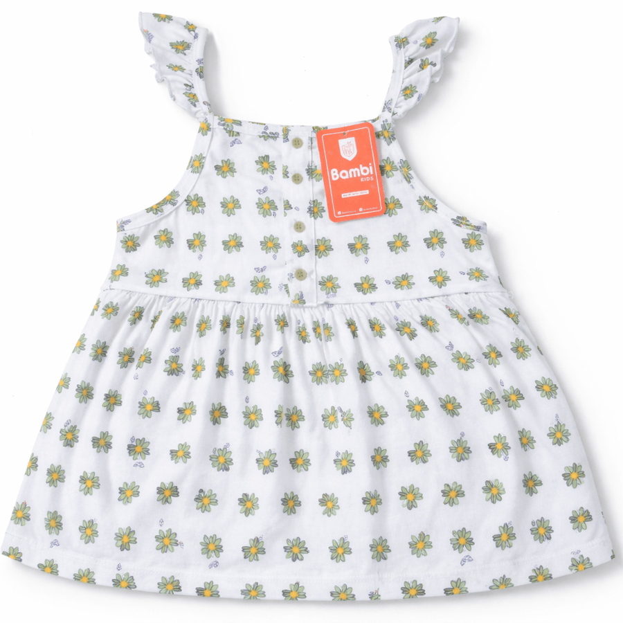 GIRLS PRINTED S/L TOP